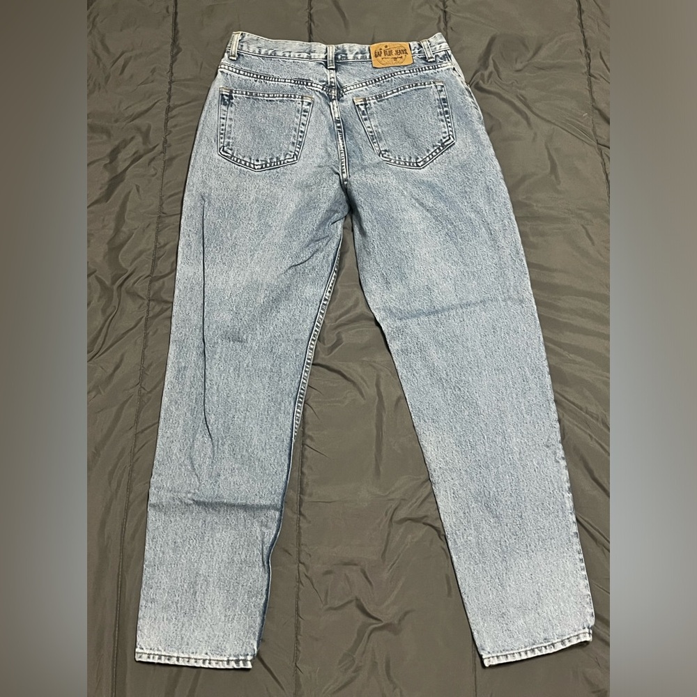 Vintage 90s Y2K Gap USA Made 100% Cotton Classic Fit Faded Jeans Size 14